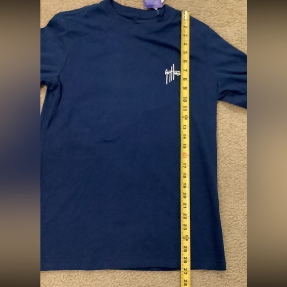 NWT Guy Harvey Men’s Small Fish Graphic Short Sleeve Tee Shirt - Picture 7 of 8